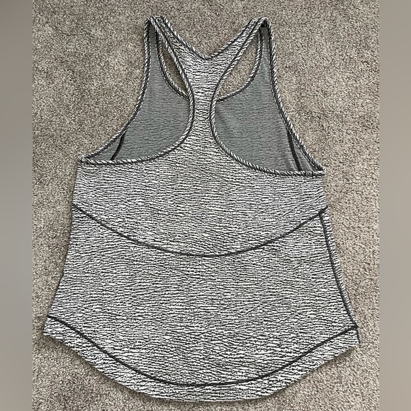 Lululemon Tank White/Grey - Picture 3 of 4